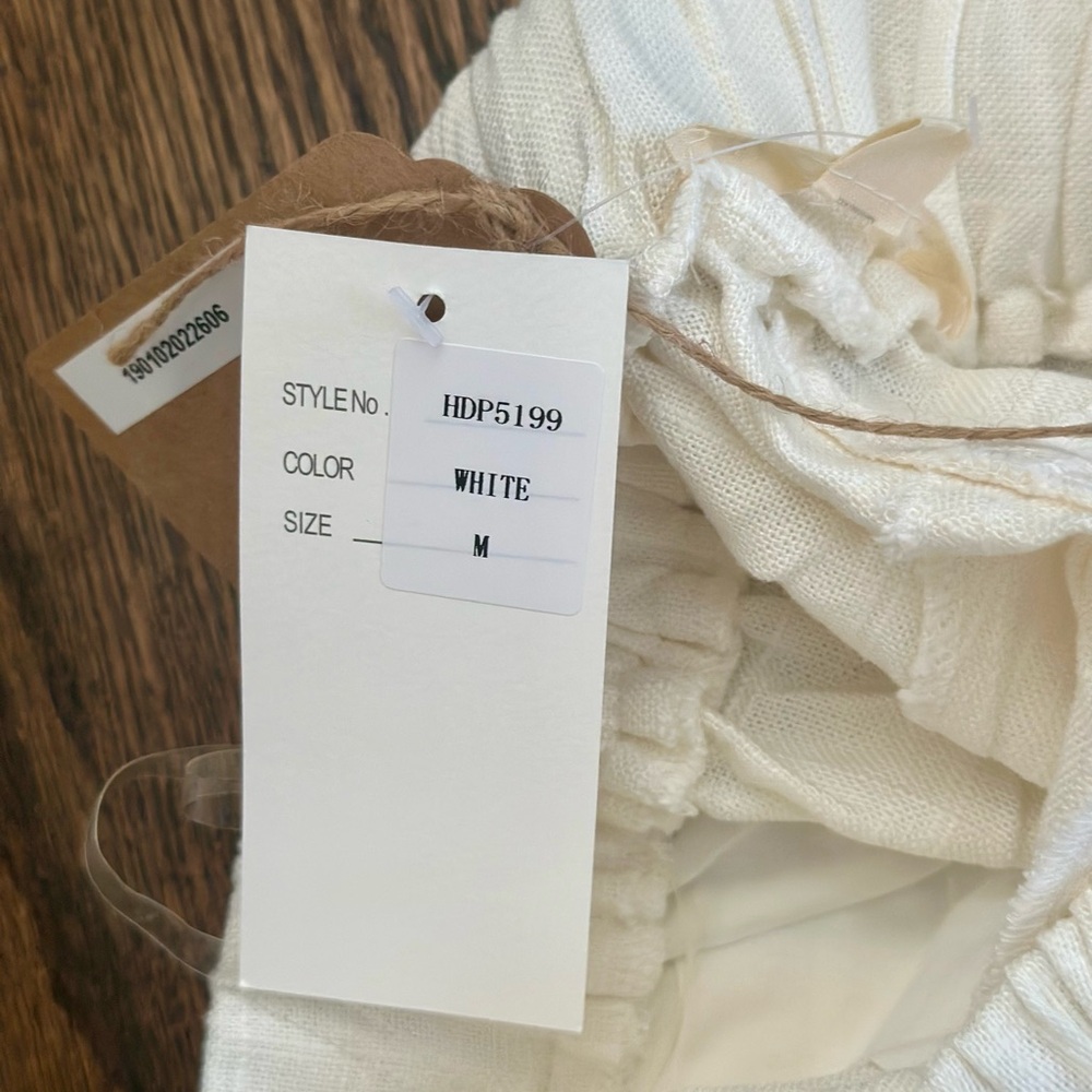 Hot & Delicious Ivory Drawstring Pants - Picture 11 of 15